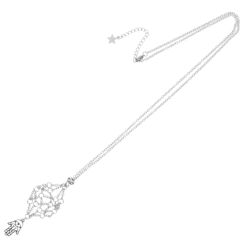 Yardenfun Kristallhalter Halskette mit Hamsa Hand Anhänger Damenkette für Verstellbar Langlebig Perfektes für Modebewusste Frauen Yardenfun Kristallhalter Halskette mit Hamsa Hand Anhänger Damenkette für Verstellbar Langlebig Perfektes für Modebewusste Frauen von Yardenfun