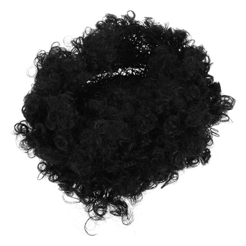 Yardenfun Kurze Afro Lockenperücke für Frauen Synthetische Spirallocken mit Natürlichem Volumen Leicht und Bequem für Cosplay Partys und Festliche Anlässe von Yardenfun