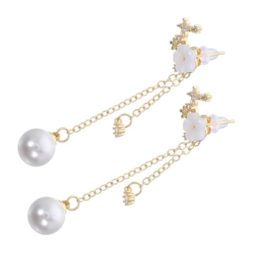 Yardenfun Lange Damen Blumenohrringe Mit Baumelnden Quasten Blumendekor Ohrhänger Aus Leichtem Material Für Partys Alltag Und Besondere Anlässe von Yardenfun