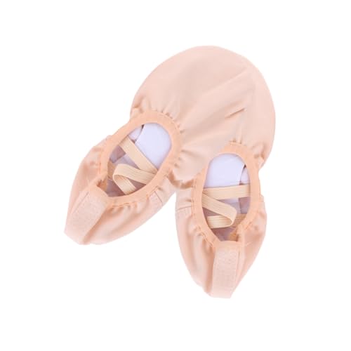 Yardenfun Lecklose Yoga -Schuhe Ballettschuhe Fitnessstudio Yogaschuhe für Frauen leicht Sohle, alleinig Tanzen Kind Taschenschuhe Tanzschuhe Rosa von Yardenfun