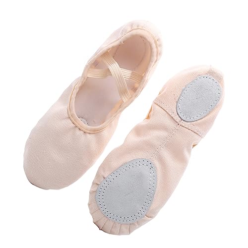Yardenfun Leichte Elastische Ballettschuhe mit Rutschfester Sohle für Erwachsene Geeignet für Yoga Ballett Modern Dance und und Langlebig Schnürsenkel von Yardenfun