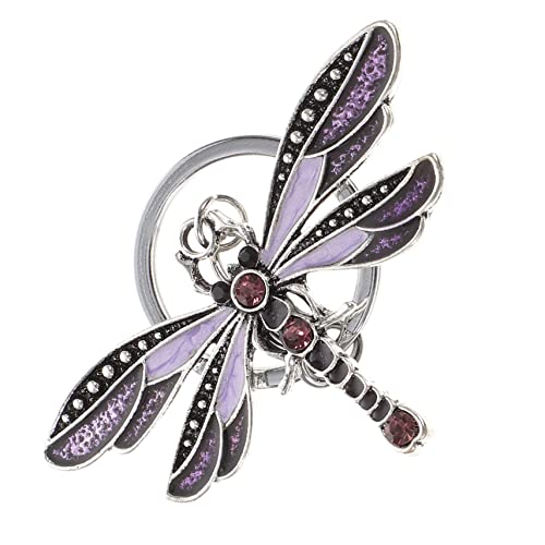 Yardenfun Libelle Schlüsselanhänger Tier Schlüsselanhänger Kreativer Rucksack Charm Für Damen Handtaschenanhänger Dekorativ von Yardenfun