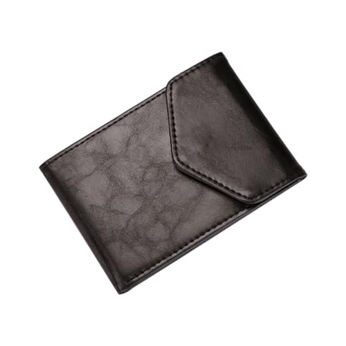 Yardenfun Kleines Herren-Portemonnaie Aus Pu-Material Mit Anti-RFID-Schutz Business-Clutch Mit Schlichtem Design Geeignet Als Geldbeutel Oder Führerscheintasche von Yardenfun
