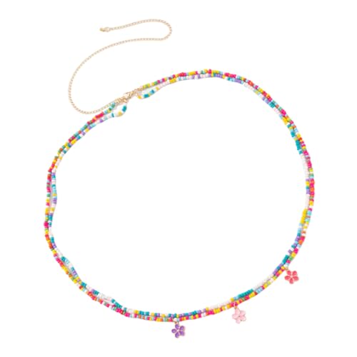 Yardenfun Mehrlagige Damen Bauch Kette Perlen Geometrische Körperkette für Strandpartys und Festivals Leicht und Verstellbares Schmuckzubehör für Frauen von Yardenfun