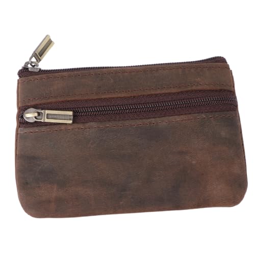 Yardenfun Mini-geldbörse Für Herren Kartenhalter Mit Reißverschluss Geldbörse Im Retro-Stil Für Männer von Yardenfun