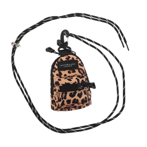 Yardenfun Mini Umhängetasche mit Leopardenmuster Leichte Crossbody Schultertasche für Damen Vielseitige Diebstahlschutz Handtasche mit Ohrhörerfach und Münzfach für Outdoor Reisen Sport von Yardenfun