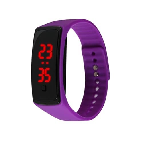 Yardenfun Digitaluhr Für Junge Mädchen Outdoor Led Kinderuhr Lauf Silikonband Led Armband Silikon Digitaluhr Für Jungen Mädchen Anzeige Modisches Design von Yardenfun