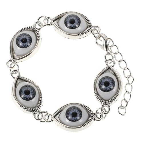 Yardenfun Perlenarmband Mit Bösem Blick Verstellbare Kette Zierliches Armband Für Frauen Und Männer Modisches Bettelarmband Schmuck Für Handgelenk von Yardenfun