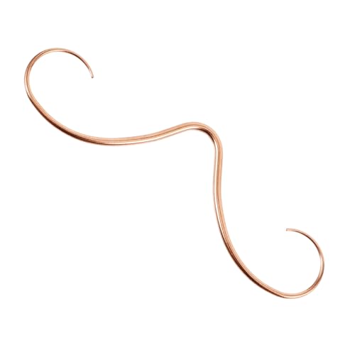 Yardenfun Mustache Septum Ring Nasenpiercing Damen Edelstahl Roségold Körper Schmuck Modisch Vielseitig für Alltag Party Hochzeit von Yardenfun