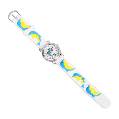 Yardenfun Digitaluhr Für Junge Mädchen Delfin Muster Junge Mädchen Armbanduhr Cartoon Uhr Schöne Uhr Präzise Zeitmessung Hochwertige Materialien von Yardenfun