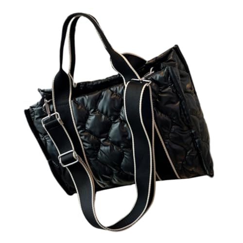 Yardenfun Nylon Tote Bag Damen Große Handtasche Langlebig Wasserabweisend Modisch Schultertasche Casual Shopper Für Alltag Strand Einkaufen von Yardenfun