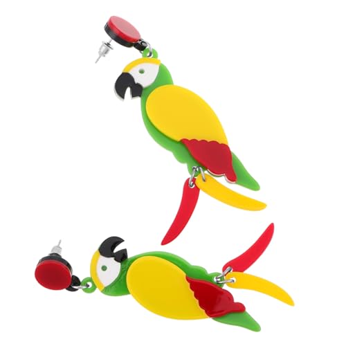 Yardenfun Ohrringe Damen Leicht Sommer Ohrhänger Tier Schmuck Karneval Mode Zubehör Grün von Yardenfun