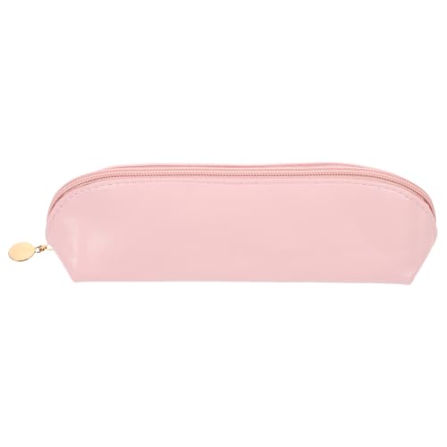 Yardenfun Makeup Pouch Kosmetiktasche Aus Pu-Leder Tragbarer Organizer Für Make-up Und Toilettenartikel Stylische Reise-Tasche Mit Praktischem Design Für Damen Farbton von Yardenfun