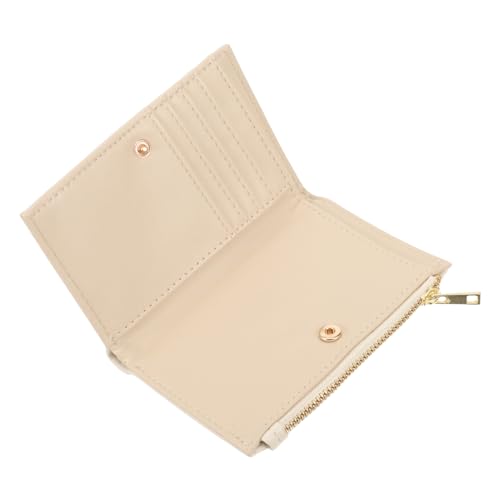 Yardenfun Pu Leder Handtasche Schlüsselanhänger Geldbörse Für Damen Modischer Und Tragbarer Reißverschluss Geldbeutel Silber Für Alltag Partys Und Shopping von Yardenfun