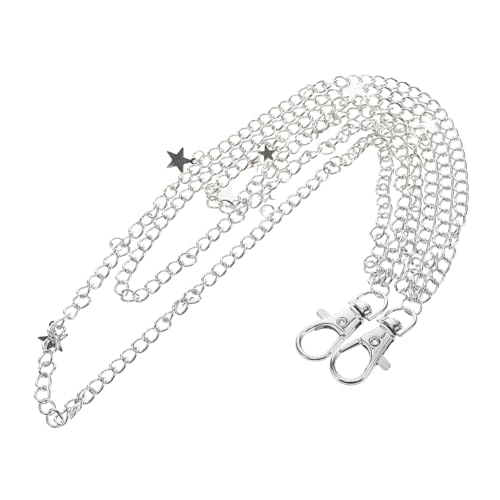 Yardenfun Punk Star Hosenkette Edgy Jeanskette für Männer und Frauen Metall Design Hip Hop Stil Accessoires für Kreative Outfits von Yardenfun