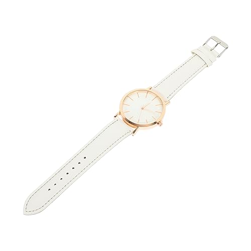 Yardenfun Quarzarmbanduhr Stilvolle Analog Uhr für Büro Schule und Alltag Bequemes Modisches Design mit Lederarmband von Yardenfun