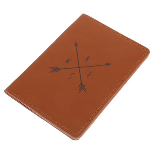 Yardenfun Reise Passport Holder PU für Herren Schlanker Multifunktionaler Reisepass Kartenetui für Reisen Täglichen Gebrauch von Yardenfun