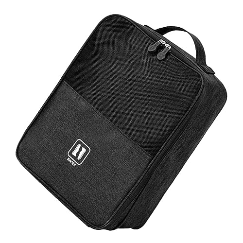 Yardenfun Reise Schuhe Organizer Tasche wasserdichte Schuhsortierbeutel Für Outdoor-aktivitäten Praktische Aufbewahrungslösung Für Schuhe Handtücher Und Toilettenartikel Schwarz von Yardenfun