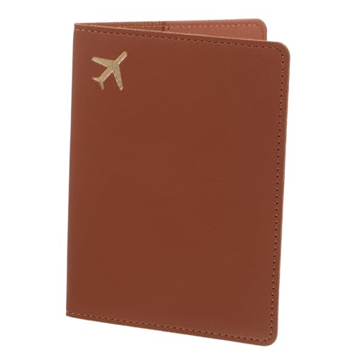 Yardenfun Reisepasshülle mit Mehreren Fächern für Pass Kreditkarten Eleganter Reisepass für Damen Herren Langlebiges PU von Yardenfun