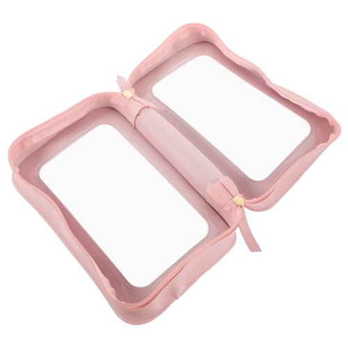 Yardenfun Reisetasche Make Up Bag Transparent PVC Kosmetiktasche Damen Tragbar Wiederverwendbar Outdoor Kulturbeutel Vielseitig für Reisen Alltag Shopping von Yardenfun