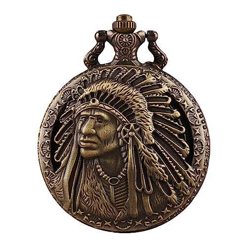 Yardenfun Retro Kettenuhr für Männer Frauen Vintage Taschenuhr mit Eleganten Design Leicht Tragbar für Besondere Anlässe Wie Hochzeit oder Jahrestag Robuste Verarbeitung Rostfrei Langlebig von Yardenfun