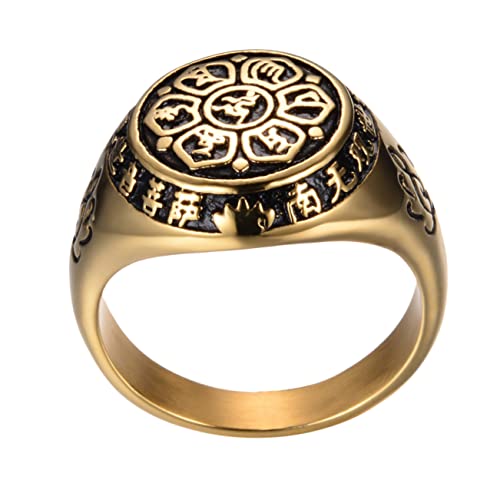 Yardenfun Retro Ring für Damen und Herren Yards Stilvoller Schmuck Leicht und Langlebig Perfektes für Freunde und Familie Angenehmes Tragegefühl Yardenfun Retro Ring für Damen und Herren Yards Stilvoller Schmuck Leicht und Langlebig Perfektes für Freunde und Familie Angenehmes Tragegefühl von Yardenfun