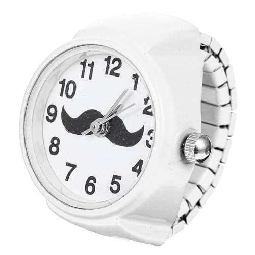 Yardenfun Finger Uhr Mit Digitale Armbanduhr Für Damen Verstellbare Ringuhr Im Vintage-Stil Dekorative Fingeruhr Für Und Eleganter Schmuck Für Alltag von Yardenfun