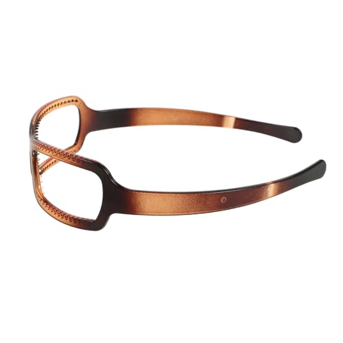 Yardenfun Rutschfester Haarreifen Damen Modisches PC Sonnenbrillen Stirnband Bequemes Dünnes Haar Accessoire für Alltag Gesichtspflege und Partys Stilvolles Kreatives Design in von Yardenfun