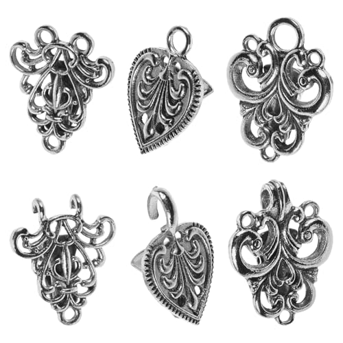 Yardenfun Schal-clip Im Französischen Haarstil Alternativer Chinesischer Stil Vintage-kragenschnalle Mehrzweck-kleidungsclip von Yardenfun