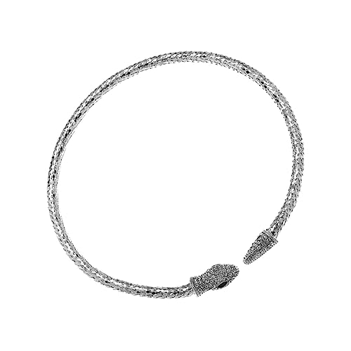 Yardenfun Schlangenkette Damen Choker Halskette mit Verstellbare Snake Necklace Elegantes Statement für Besondere Anlässe von Yardenfun