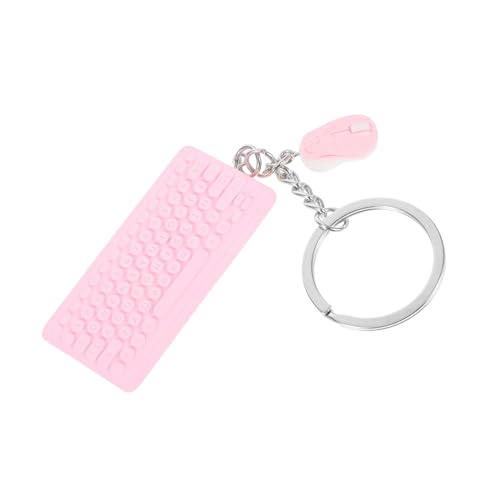 Yardenfun Schlüsselanhänger Für Mädchen Mit Mini-tastatur Und Maus Cartoon-anhänger Zum Aufhängen An Handtaschen Rucksäcke Und Autoschlüssel Kawaii-design von Yardenfun