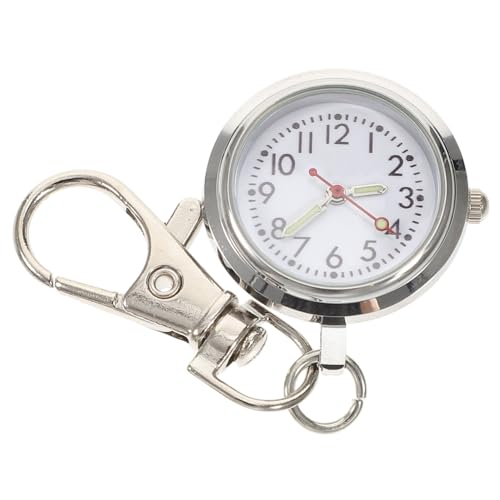 Yardenfun Luminous Pointer Schlüsselanhänger Uhr Für Studenten Und Krankenschwestern Praktische Taschenuhr Mit Großem Zifferblatt Für Schule Prüfungen Und Outdoor-aktivitäten Leicht von Yardenfun