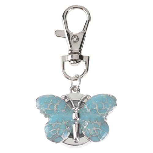 Yardenfun Schlüsselanhänger-taschenuhr Klassische Taschenuhr Mit Schlüsselschnalle Tragbare Uhr Aus Hochwertigem Material Rundes Design Mit Großen Ziffern Praktisch Zum Tragen von Yardenfun