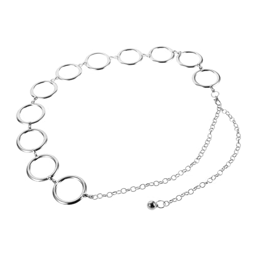 Yardenfun Damen Taillenkette Metall Verstellbar Modischer Gürtel für Kleider und Jeans Eleganter Taillenschmuck für Frauen Multifunktional und Langlebig Yardenfun Damen Taillenkette Metall Verstellbar Modischer Gürtel für Kleider und Jeans Eleganter Taillenschmuck für Frauen Multifunktional und Langlebig von Yardenfun