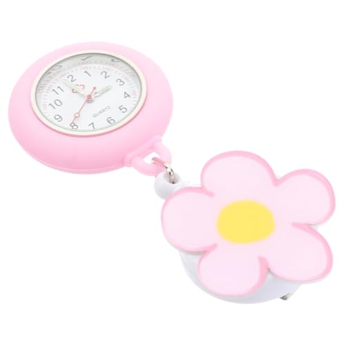 Yardenfun Lustige Cartoon Taschenuhr Für Krankenschwestern Tragbare Uhr Im Katzenpfoten-Design Luminous Für Einfaches Ablesen Im Dunkeln Für Medizinischen Alltag von Yardenfun