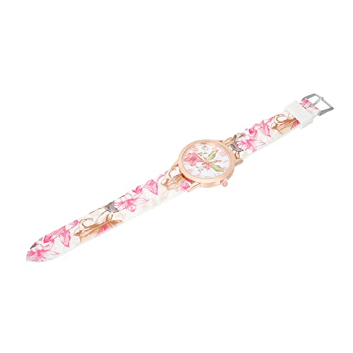 Yardenfun Bequeme Quarzuhr Damen Armbanduhr Silikonarmband Tragbare Damenuhr für Alltag von Yardenfun