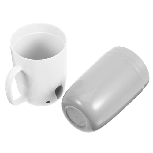 Yardenfun Tragbares Reise Zahnbürstenetui mit Abnehmbaren Bechern Großer Stauraum für Zahnbürste und Zahnpasta Vielseitiger Organizer für Camping Geschäftsreise und Outdoor Einsatz Robust von Yardenfun