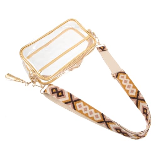 Yardenfun Transparente Kosmetiktasche für Damen Toilettenbeutel mit Großem Volumen für Reisen Zipper Design zur Sicheren Aufbewahrung von Make Up Persönlichen von Yardenfun