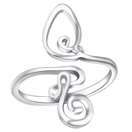 Yardenfun Verstellbarer Zehenring Hochwertigem Material Offener Knöchelring für Frauen für Sommer und Strand Einzigartiges Design für Stilvolle Fußschmuck Accessoires von Yardenfun