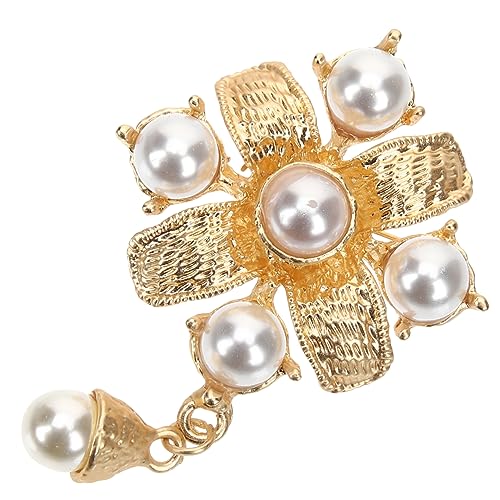 Yardenfun Vintage Barock Perlen Brosche für Damen Anstecknadel für Wintermode Dekoration für Kleidung und Taschen Stilvoller Schmuck mit Feinem und Verarbeitung von Yardenfun