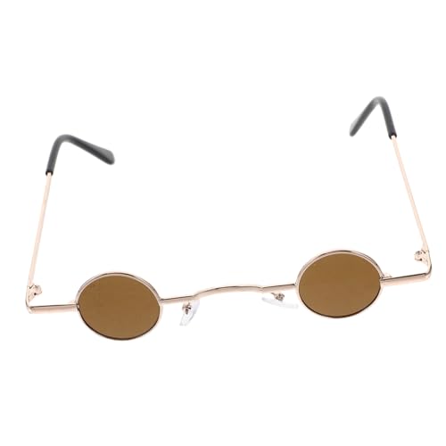 Yardenfun Vintage Sonnenbrille Trendige Sonnenbrille Für Damen Kleine Sonnenbrille Vintage Brille Kleine Brille Sonnenbrille Für Herren Sommerbrille Outdoor Brille Retro von Yardenfun