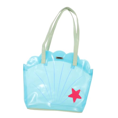 Yardenfun Wasserdichte Urlaubstasche Strandtasche Muschel Einkaufstasche Muscheltaschen Sanddichte Einkaufstasche Strandtaschen Für Damen Wasserdichte Strandtaschen Wasserdicht von Yardenfun