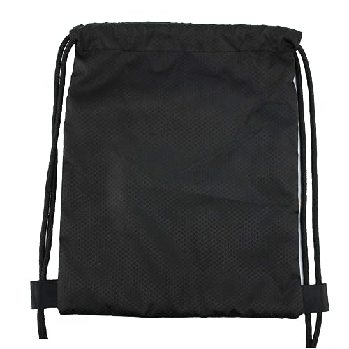 Yardenfun Wasserdichter Oxford Rucksack mit Kordelzug Strapazierfähig Leicht Vielseitig für Schwimmen Sport Reisen Strand und Alltag Geeignet Modischer Turnbeutel in Schwarz von Yardenfun