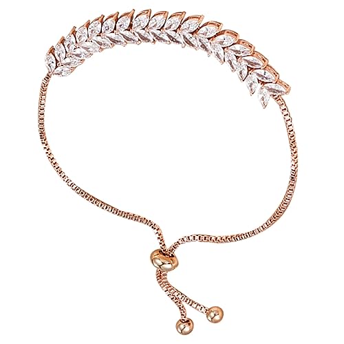 Yardenfun Wasserdichtes Verstellbares Armband für Damen Charm Armbänder im Minimalistischen Design für Hochzeiten Partys Besondere Anlässe Geschenkidee von Yardenfun