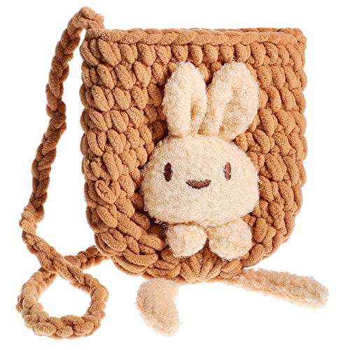 Yardenfun Hasenbeutel Kawaii Tasche Für Mädchen Kaninchen Umhängetasche Design Polyester Beutel Als Schultertasche Oder Münztasche Für Ausflüge Und Partys von Yardenfun