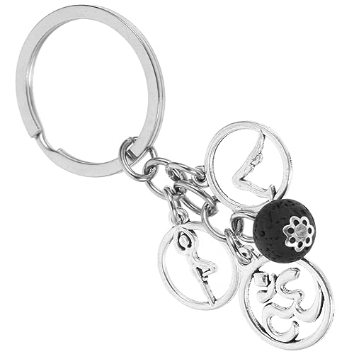 Yardenfun Yoga Schlüsselanhänger Hängendes Ornament Aus Legierung Dekorativer Schlüsselanhänger Meditations Yoga Anhänger Dekoration Yardenfun Yoga Schlüsselanhänger Hängendes Ornament Aus Legierung Dekorativer Schlüsselanhänger Meditations Yoga Anhänger Dekoration von Yardenfun