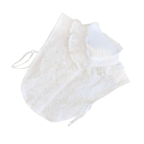 Yardenfun Spitzenhemd Gefälschter Kragen Revers Bluse Trendy Outfit Spitze Falscher Kragen Weiß Yardenfun Spitzenhemd Gefälschter Kragen Revers Bluse Trendy Outfit Spitze Falscher Kragen Weiß von Yardenfun