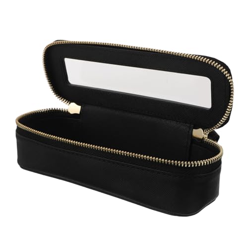 Yardenfun wasserdichte Transparente Kosmetiktasche PU Reise Waschbeutel mit Großem Fassungsvermögen Leichter Makeup Pinsel Organizer Kompakt und Vielseitig für Tägliche Nutzung und Unterwegs von Yardenfun