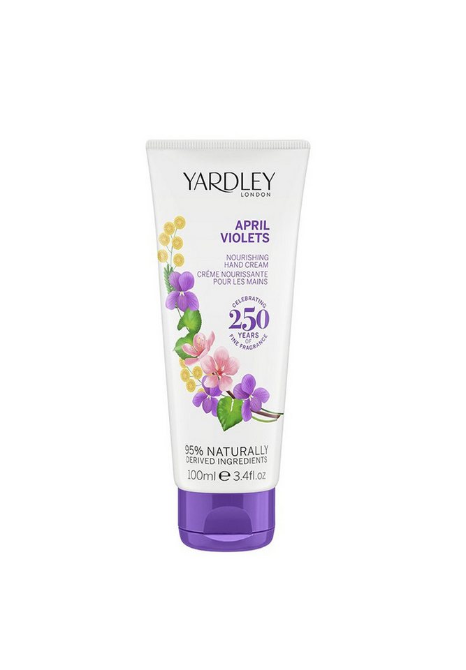Yardley Handcreme April Violetts, Hand & Nagelcreme 100 ml von Yardley