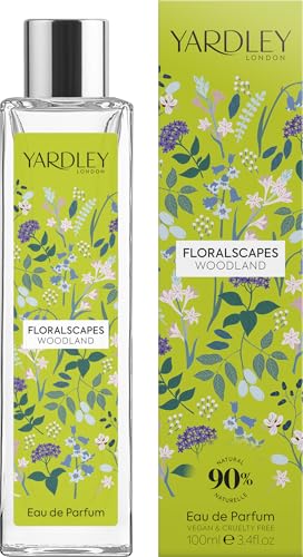 Yardley London Floralscapes Woodland Eau de Parfum, holziger Damenduft mit Kopfnoten aus rosa Pfeffer und Mandarine und erdiger Basis, blumiges und holziges Parfüm für Damen, 100 ml Yardley London Floralscapes Woodland Eau de Parfum, holziger Damenduft mit Kopfnoten aus rosa Pfeffer und Mandarine und erdiger Basis, blumiges und holziges Parfüm für Damen, 100 ml von Yardley